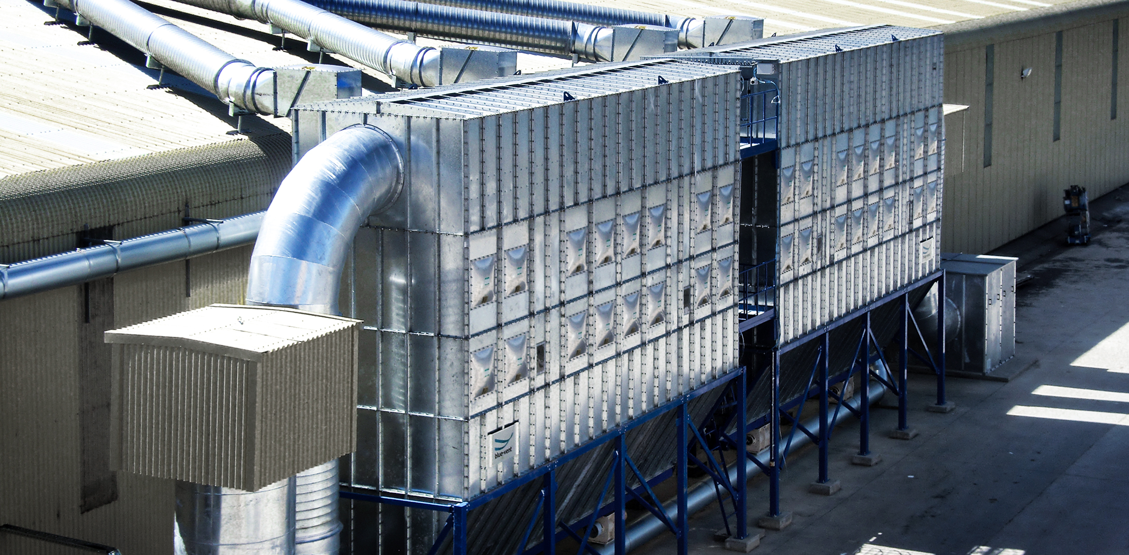 Dust collectors 
by professionals